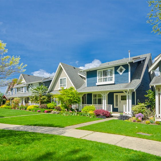 Collage of colorful neighborhoods and beautiful views. Ванкувер пригород. Американская деревня. Американские деревни фото. American suburb House.