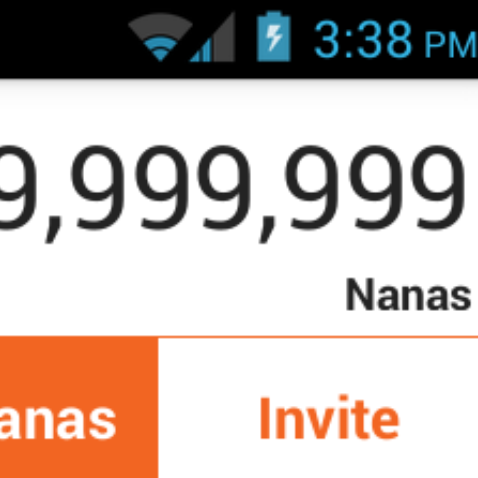 free appnana account with lots of nanas