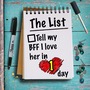 The List:
1 day until I tell my BFF I love her... romance stories