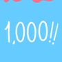 THANK YOU EVERYONE!! 1000 stories