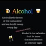 Alcohol alcohol stories